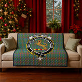 McKintosh Hunting Ancient Tartan Crest Quilt